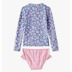 Baby girl rash guard set
